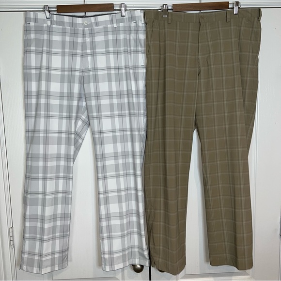Nike Pants Nike Golf Plaid Golf Pants 2 Pairs Poshmark